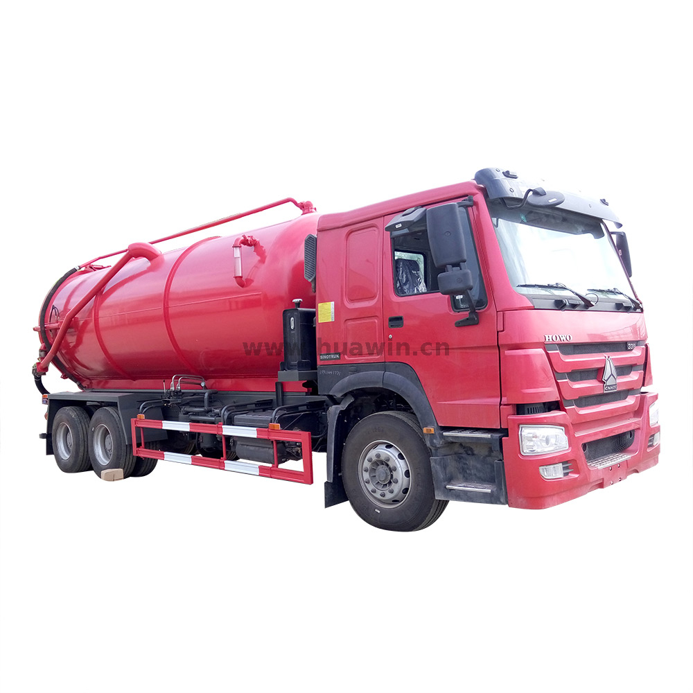 Camion d'assainissement de camion d'aspiration d'eaux usées de haute qualité de 5000 litres