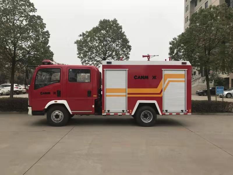 Cummins Engine 3 Cbm Water et 1 Cbm Foam Fire Control Truck