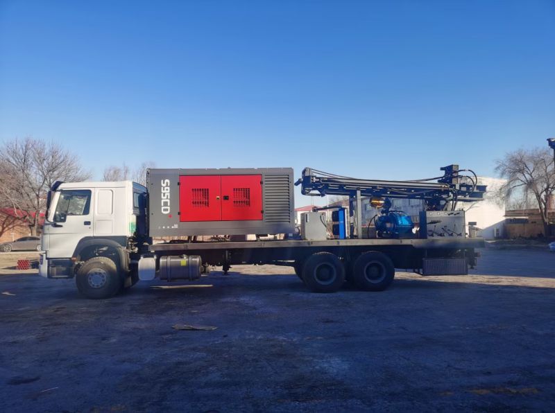Camion de forage de puits d'eau SINOTRUK HOWO 6x4 10 Wheeler
